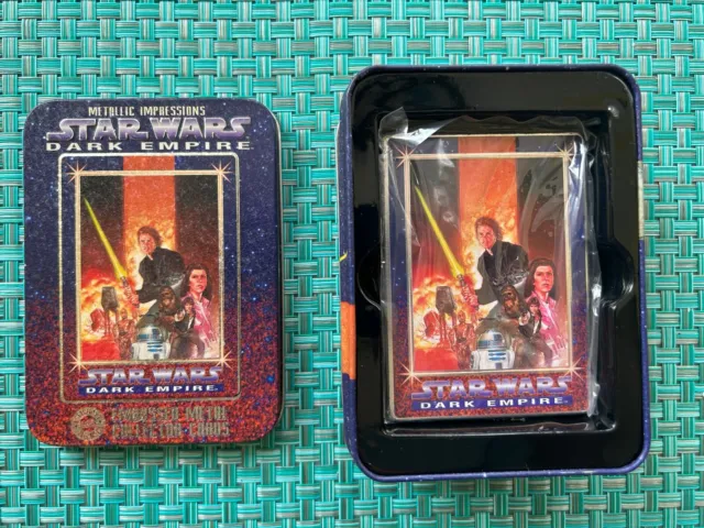 Star Wars: Dark Empire Embossed Metal Collector Cards (1995) - FULL SET of 6