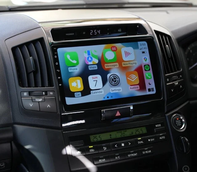 HEAD UNIT FOR Toyota Land cruiser 200 Series 20072015 Gx Gxl With Apple CarPlay 440.00