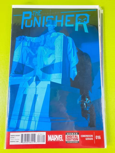 The Punisher #16 Edmondson NM 9.4 1st Print Marvel Comics