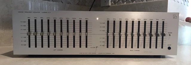 LUXMAN G-11 GRAPHIC Frequency Equalizer $249.00 - PicClick