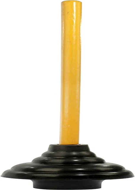 LDR 512 3410A Heavy Duty Drain Handle Double Thrust Rubber Force Cup Removes Clo