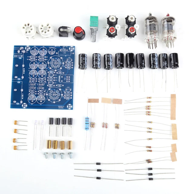 6J1 Vacuum Electron Tube Valve Preamp Amplifier Board Headphone Amp Parts☆