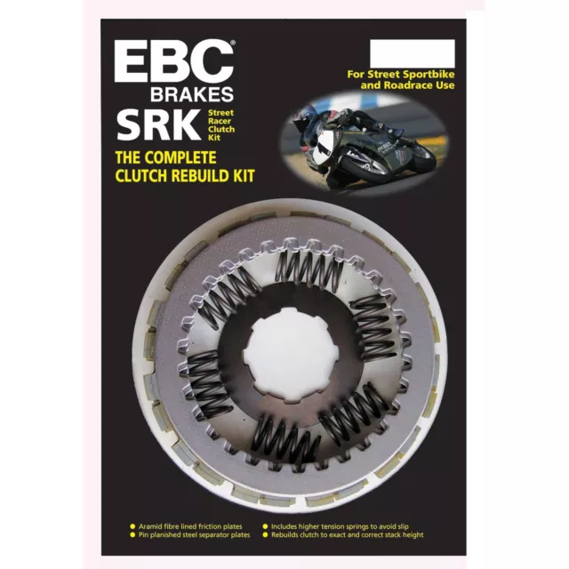 EBC Complete SRK Clutch Kit For Honda 1993 VFR750 FP