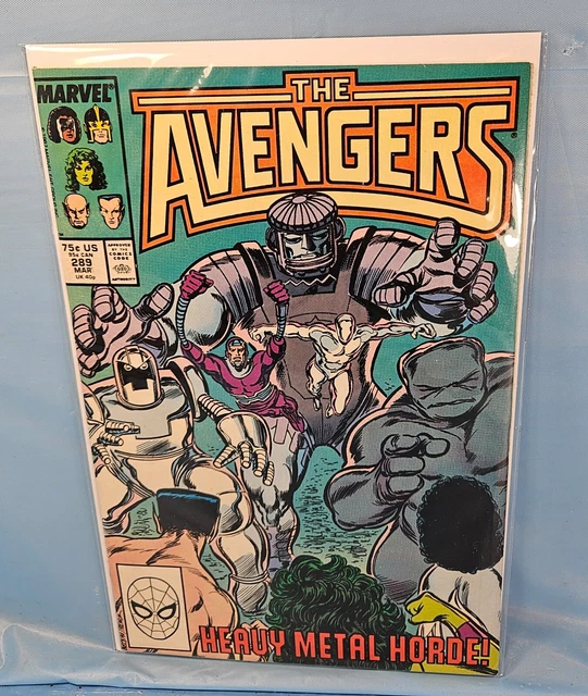 Marvel Comics 1987 The Avengers #289 Comic Book.