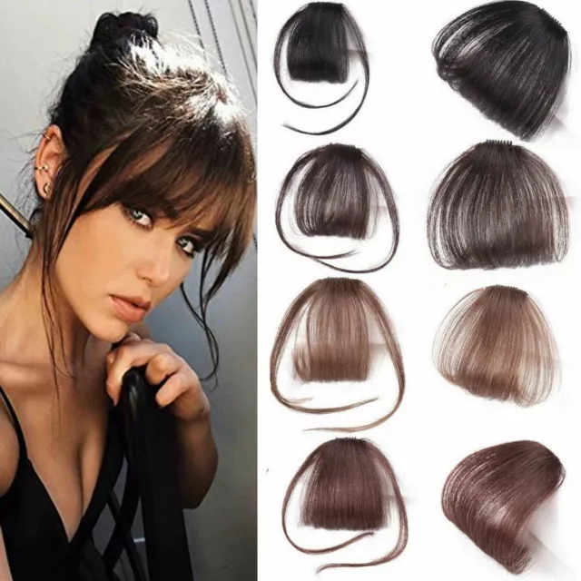 Clip per capelli donna sottile pulita aria pony estensione capelli clip IN pony parte anteriore dei capelli