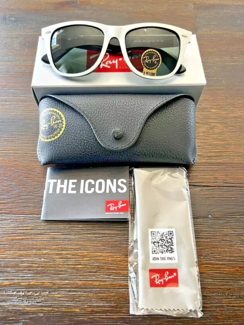 RB2140 956 RAY Ban Wayfarer White Sunglasses 54mm 99.99 PicClick