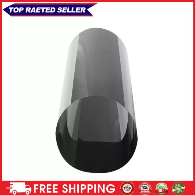 5% Clear Black Car Window Tinting Film Summer Glass UV Protection 7.8x59 inch ♪