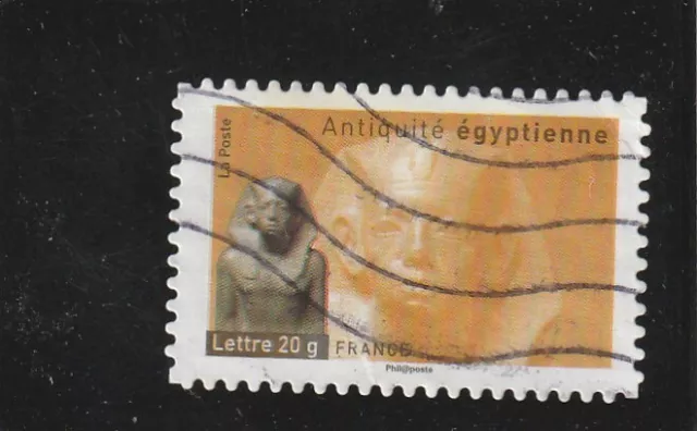 L6463 FRANCE  AUTOADHESIF N° 108 de 2007 " Le Pharaon Amenemhat III " oblitéré