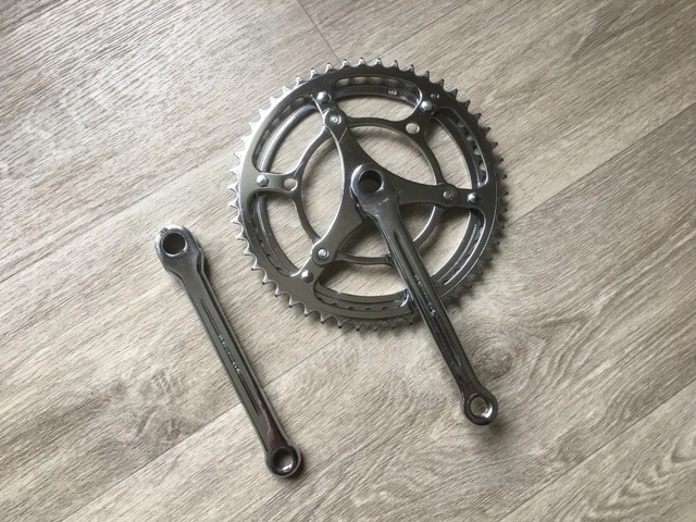 Vélo De Course Vintage Ancien - Équipé D'un Pédalier Campagnolo Record - Occasion En état De Marche