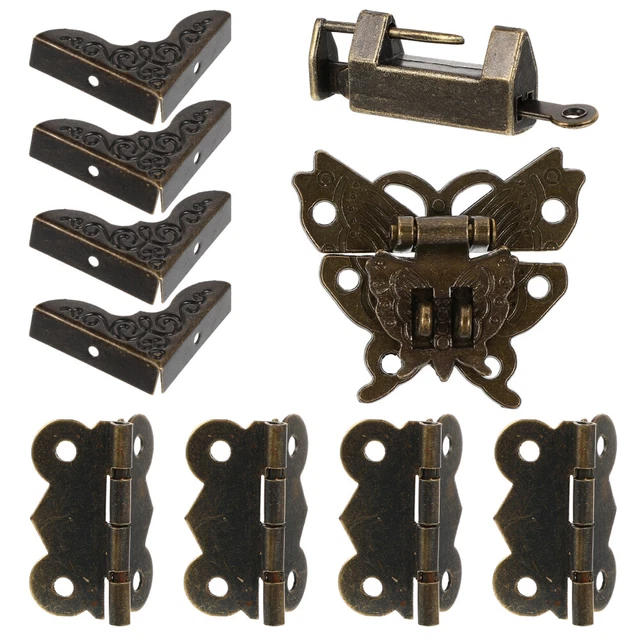 1 En bois Boîte à Bijoux Charnière Cadeau Boîte Protecteur
