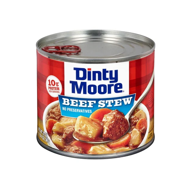 DINTY MOORE Beef Stew with Fresh Potatoes & Carrots 20 Ounce Pack of 12