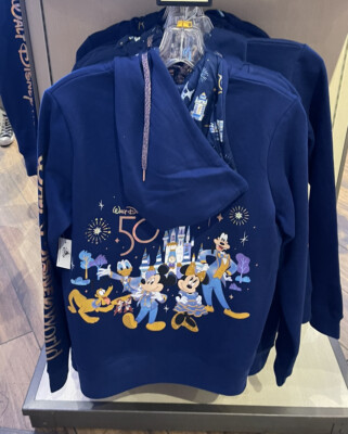 yellow retro walt disney world hoodie