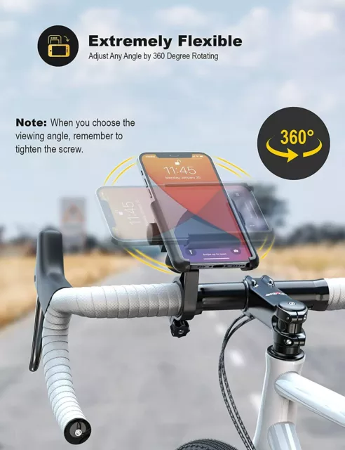 HANDY HALTERUNG FÜR Fahrrad Lenker Bicycle Motorrad Handy Smartphone Halter  EUR 8,95 - PicClick DE