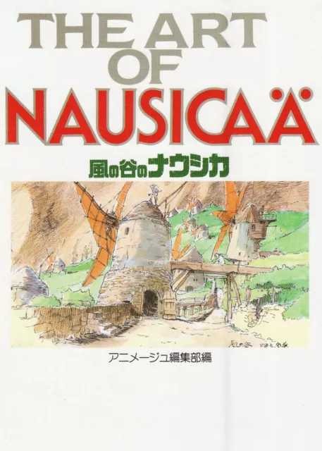 The Art Of Nausicaa Valley Of The Wind Studio Ghibli Book Japan Hayao Miyazaki Picclick
