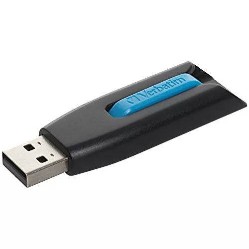 Verbatim 16 GB Store 'n' Go V3 USB 3.0 Flash Drive Black Blue