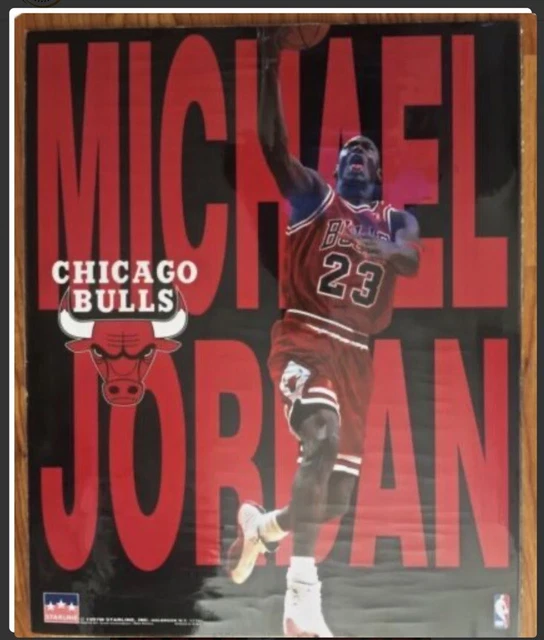 OFFICIAL NBA STARLINE 1997 Michael Jordan Chicago Bulls