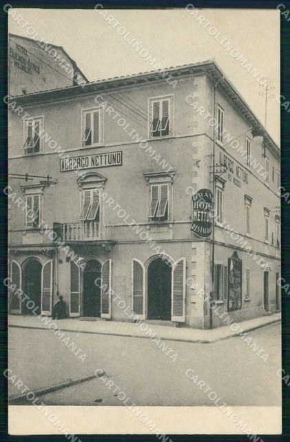 Pistoia Montecatini Terme Albergo Nettuno cartolina RB8957