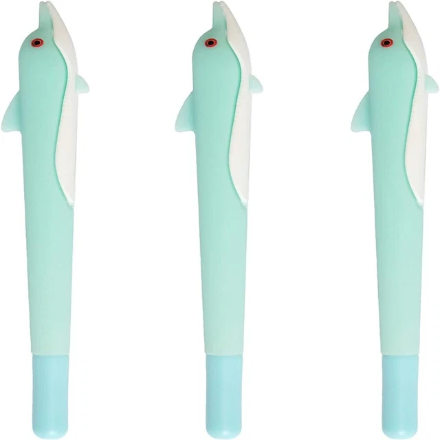 3 pz Penne simpatico cartone animato Penne da scrittura  Forniture per ufficio