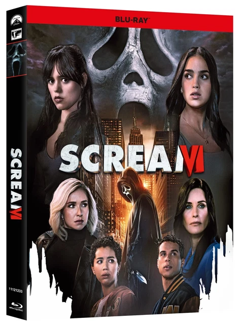 SCREAM VI (BLU-RAY) Courteney Cox Melissa Barrera Jenna Ortega EUR 27 ...