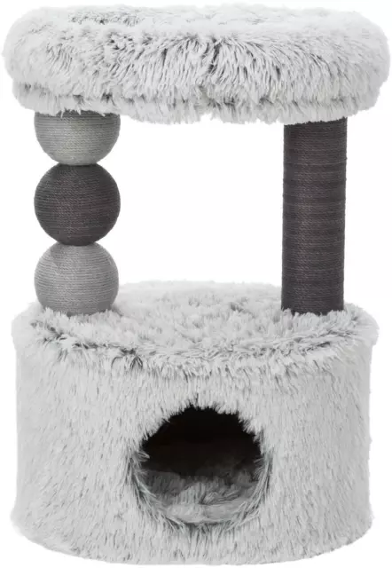 Trixie Arbre à Gratter Harvey 73cm Gris Arbre pour Chat Arbre D'Escalade