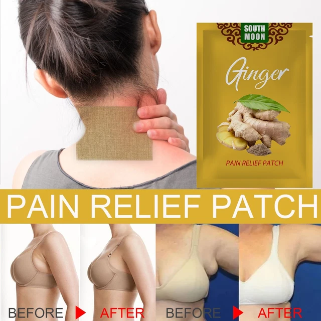 Pegatina antihinchazón Care Detox cuello jengibre parche linfático alivio del dolor articular dolor