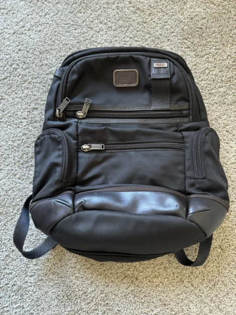 Tumi “Knox” Backpack - Black/Brown – Alpha Bravo