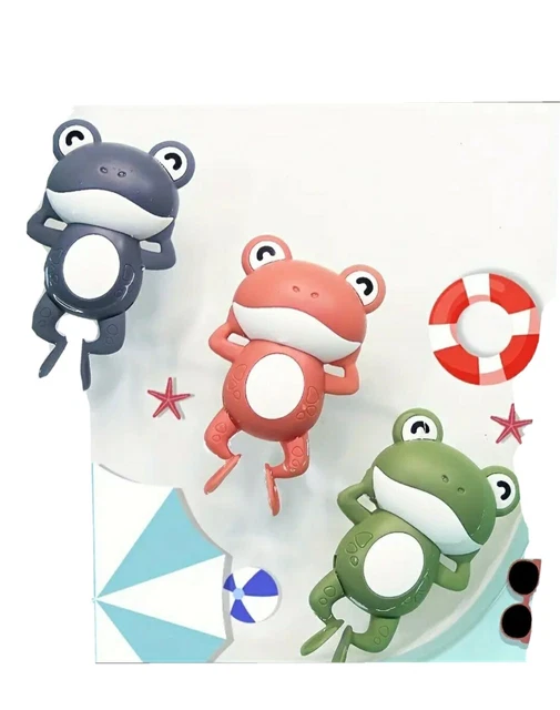 Bathroom Bath Shower Baby Clockwork Swimming Children Play Water Cute Little...