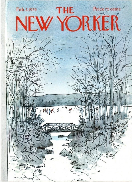 The New Yorker Magazine February 2 1976 Arthur Kimmig Getz Mark Singer Levin