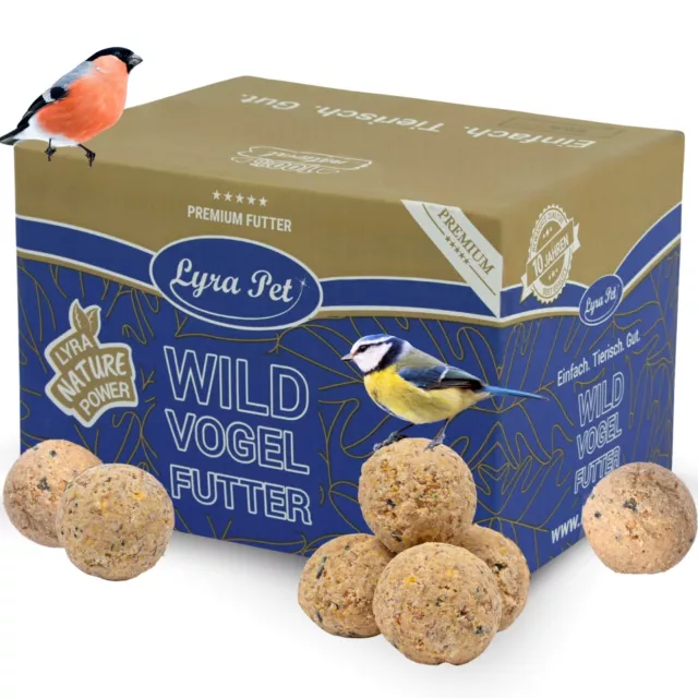 200 x 90 g Meisenknödel ohne Netz Vogelfutter Vögel Wildvogelfutter Lyra Pet®