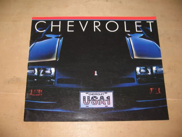 CHEVROLET  1983 NEW DEALER SALES BROCHURE  (20) pages   ALL MODELS 1983