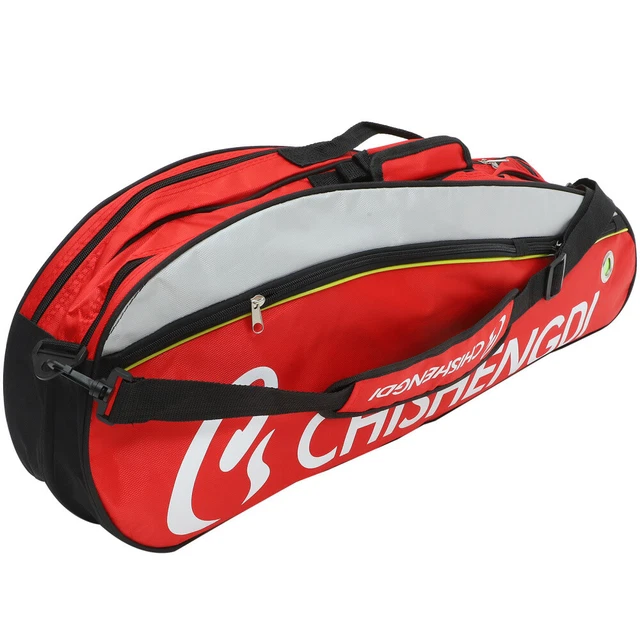 Portable Badminton Pouch Reusable Racket Bag Tennis Racquet Shoulder Miss Man