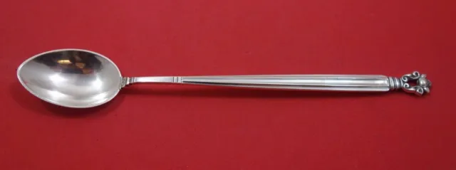 Acorn by Georg Jensen Sterling Silver Iced Tea Spoon with GI Mark 7 3/8"