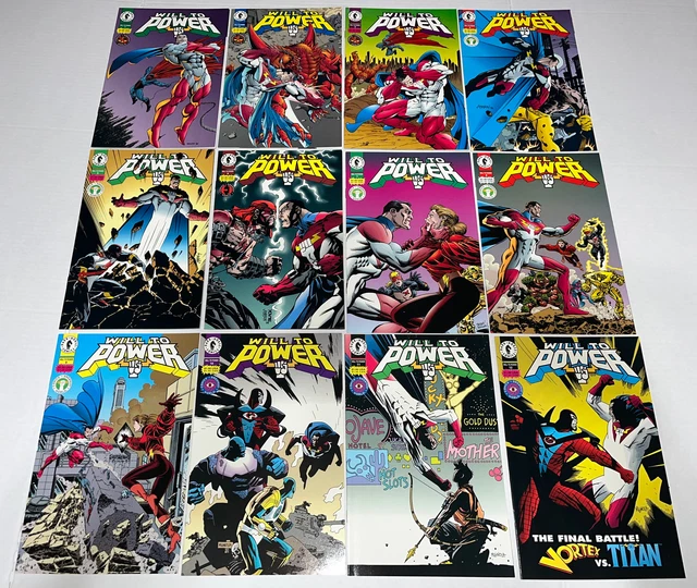 Will To Power. Lot Of 12/.#1-12 Vol.1  Full Set High Grade. Dark Horse