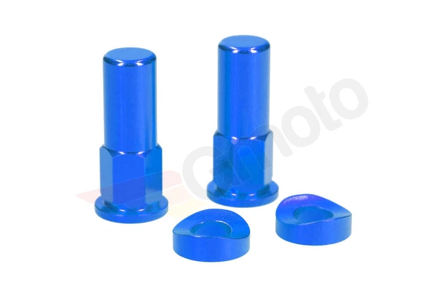 Viti ruota dado ruota moto accel blu