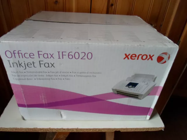 Xerox Inkjet Office Fax Machine With Copy Function IF6020 New & Unused