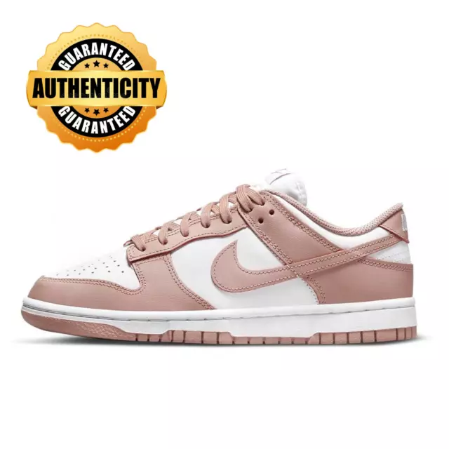 Nike Dunk Low Rose Whisper Originali Sneakers Casual - Rosa e Bianche