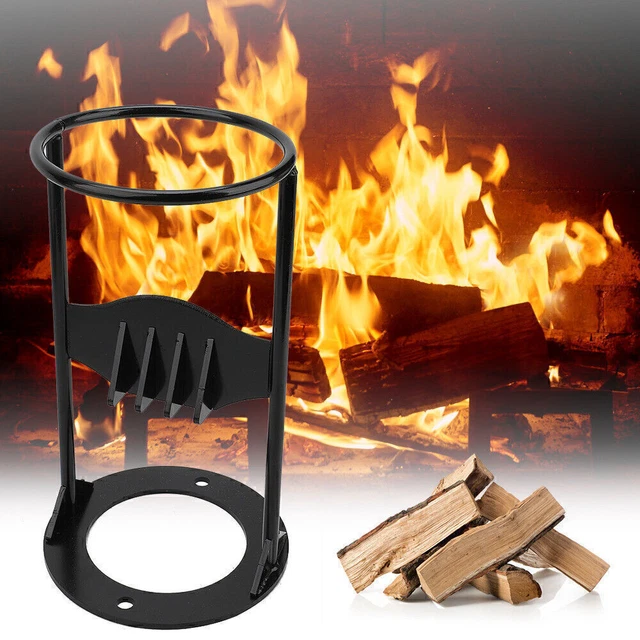 Spaccalegna Manuale In Acciaio Al Manganese – Resistente, Portatile, Per Campeggio E Casa, Diametro Tronchi Fino A 17,5 Cm