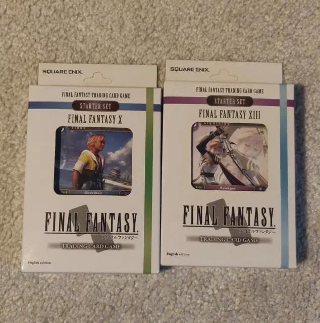 Final Fantasy TCG: Final Fantasy xIII & Final Fantasy X starter deck