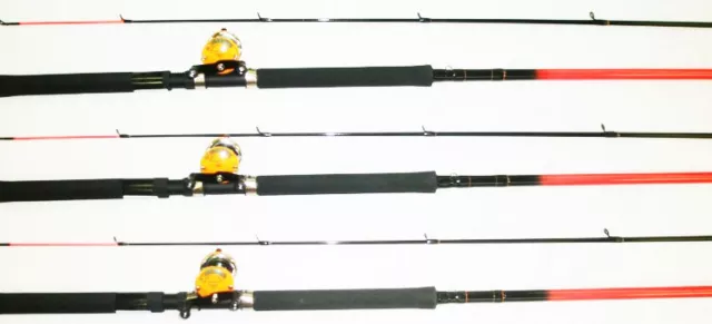 HT PANFISH SPECIAL Graphite Crappie Pole 10' Psg102 W/ Wr2O, Set Of 3  Combos $89.95 - PicClick