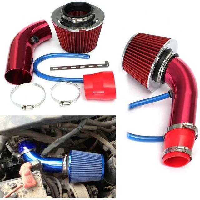 COLD AIR INTAKE Filter Induction Kit Pipe Power Flow Hose System Car