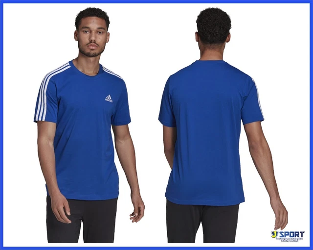 T-shirt da per Uomo ADIDAS Maglia Magliette in Cotone Tshirt a Manica Corta L