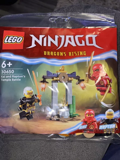 LEGO NINJAGO: Kai and Rapton's Temple Battle (30650) Polybag BNIP