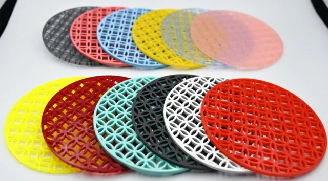 Coasters Acrylic Plastic For Kitchen Breakfast Bar Dining Coffee Tables