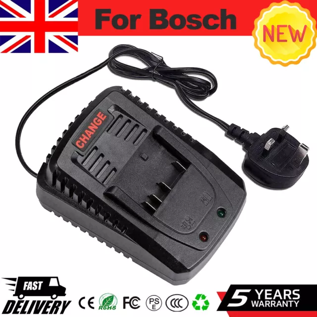 For Bosch Fast Charger 14.4V-18V AL 1820 CV Li-Ion Battery BAT607 BAT609 BAT610