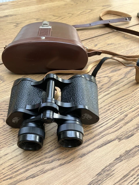 CARL ZEISS JENA 8x30 Binoculars Deltrintem w Original Case £79.00 ...