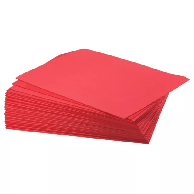 EVA Foam Sheets Red 12 Inch x 9 Inch 2mm Thickness for Crafts DIY Pack of 30