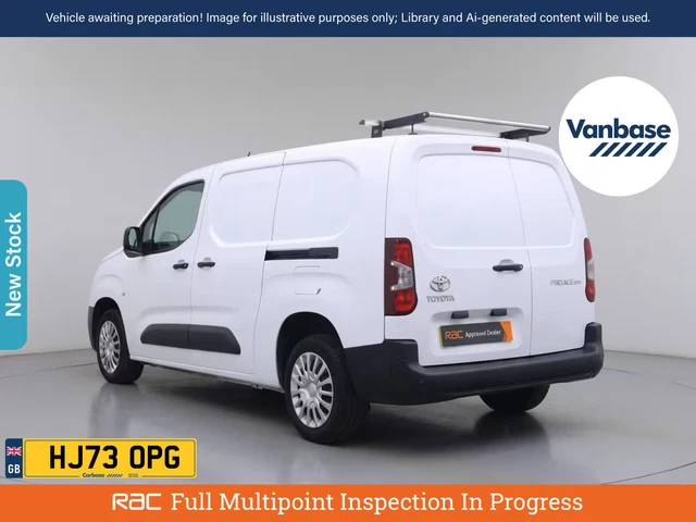 2023 TOYOTA PROACE 1.5D 100 Icon Van [6 Speed] PANEL VAN DIESEL Manual ...