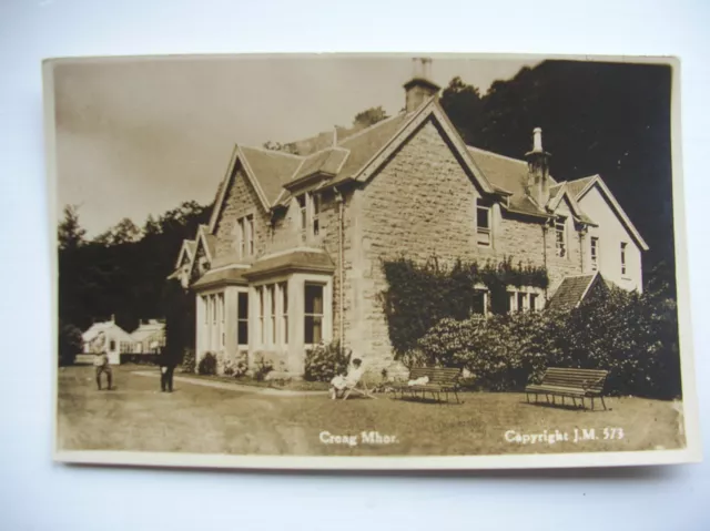 Creag Mhor postcard - North Ballachulish. Near Onich, Glencoe, Fort William etc.