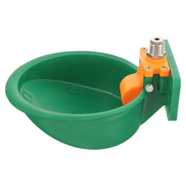 Abreuvoir Bétail Titan 12 Gallons (54L) - Lot De 2 - Plastique Durable Résistant Aux UV - Pour Animaux Ferme