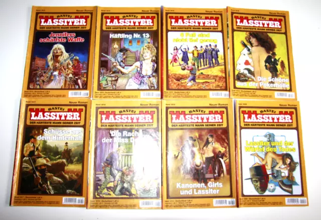 Lassiter Western Romane Hefte Bastei Hefte ,1.Auflage Nichtraucherhaushalt !
